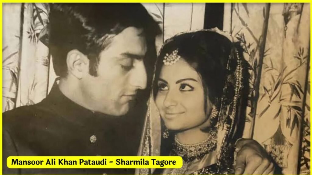 Mansoor Ali Khan pataudi weds Sharmila Tagore 