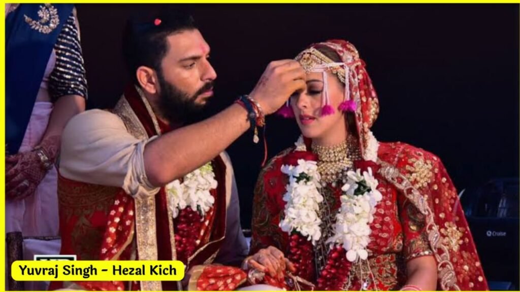 Yuvraj singh weds Hezal keech 