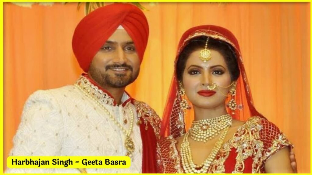 Harbhajan singh weds geeta basra 